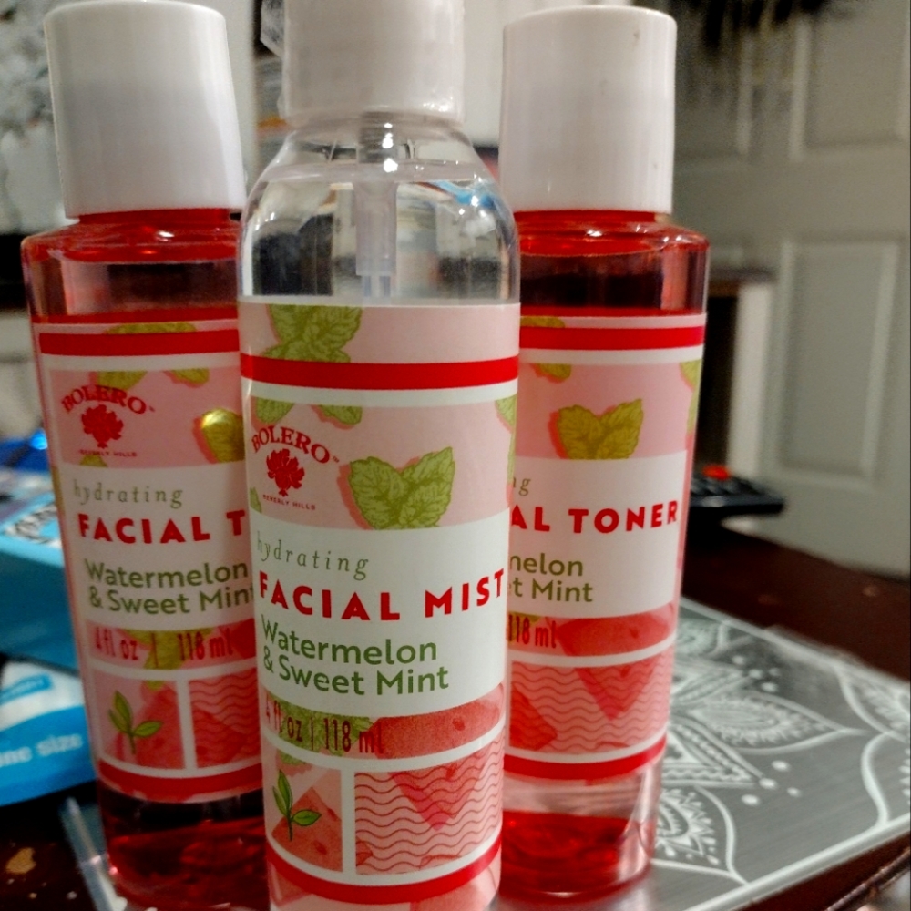 Toners and facial mist